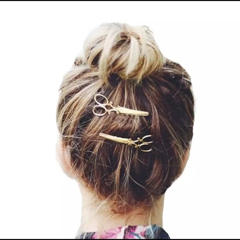 Scissors Hair Clips